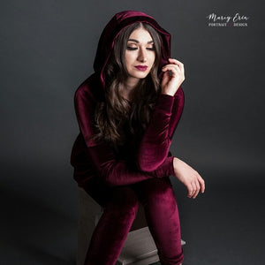 Velvet Hoodie