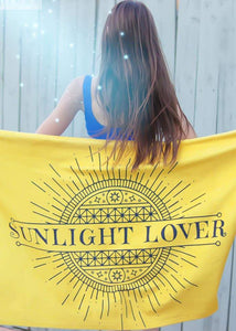Sunlight Lover Beach Towel
