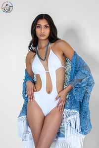 Venice Monokini in White