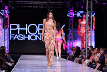 Load image into Gallery viewer, Butterfly Maxi Tie Dress