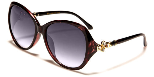 Crystal Round Sunglasses