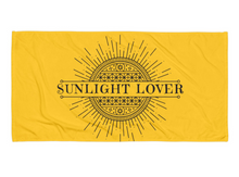 Load image into Gallery viewer, Sunlight Lover Beach Towel